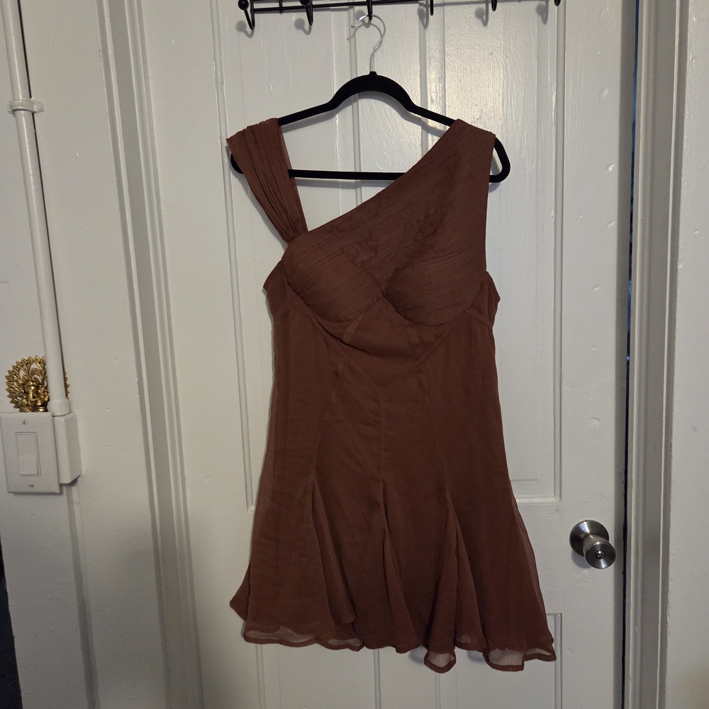 ASOS DESIGN Rust Dress